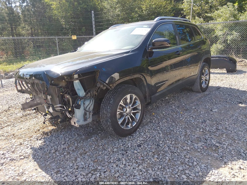 2020 Jeep Cherokee VIN 1C4PJLLBXLD632110 IAAI salvage auction — FRONT & REAR, Salvage Title, sold $2,350 on 2026-07-23 (photo 2)