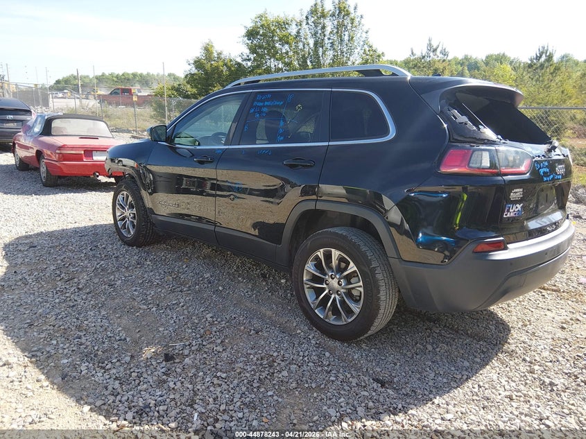 2020 Jeep Cherokee VIN 1C4PJLLBXLD632110 IAAI salvage auction — FRONT & REAR, Salvage Title, sold $2,350 on 2026-07-23 (photo 3)
