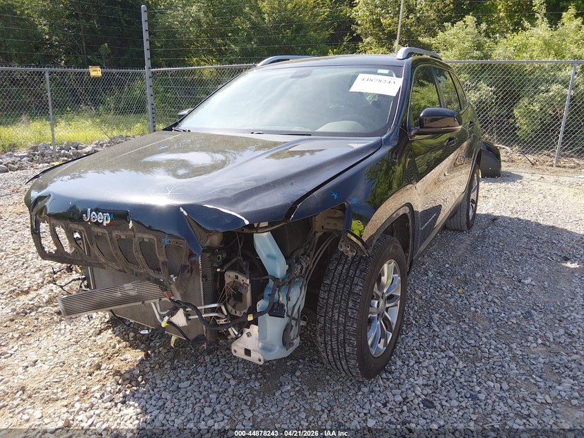 2020 Jeep Cherokee VIN 1C4PJLLBXLD632110 IAAI salvage auction — FRONT & REAR, Salvage Title, sold $2,350 on 2026-07-23 (photo 6)