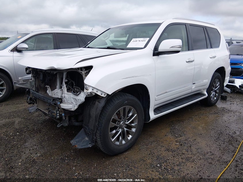 2016 Lexus Gx VIN JTJJM7FX3G5125364 IAAI salvage auction — FRONT END, Clear (Oklahoma), sold $13,800 on 2026-07-28 (photo 2)