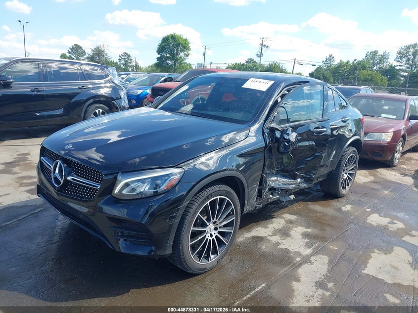 2019 Mercedes-benz Glc coupe VIN WDC0J4KB0KF669592 IAAI salvage auction — LEFT SIDE, Salvage Title, sold $14,350 on 2026-07-20 (photo 2)