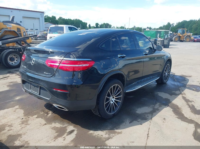 2019 Mercedes-benz Glc coupe VIN WDC0J4KB0KF669592 IAAI salvage auction — LEFT SIDE, Salvage Title, sold $14,350 on 2026-07-20 (photo 4)