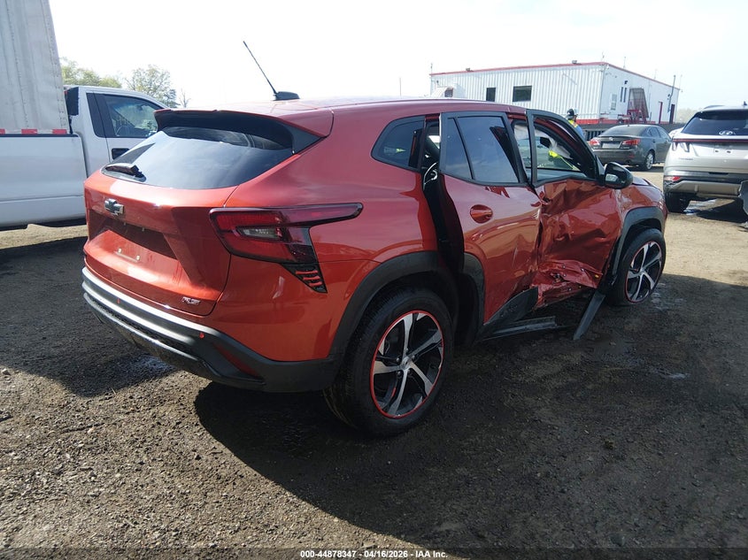 2024 Chevrolet Trax VIN KL77LGE21RC164343 IAAI salvage auction — RIGHT SIDE, Salvage - Greater Than 75% (Maryland), sold $3,100 on 2026-07-15 (photo 4)