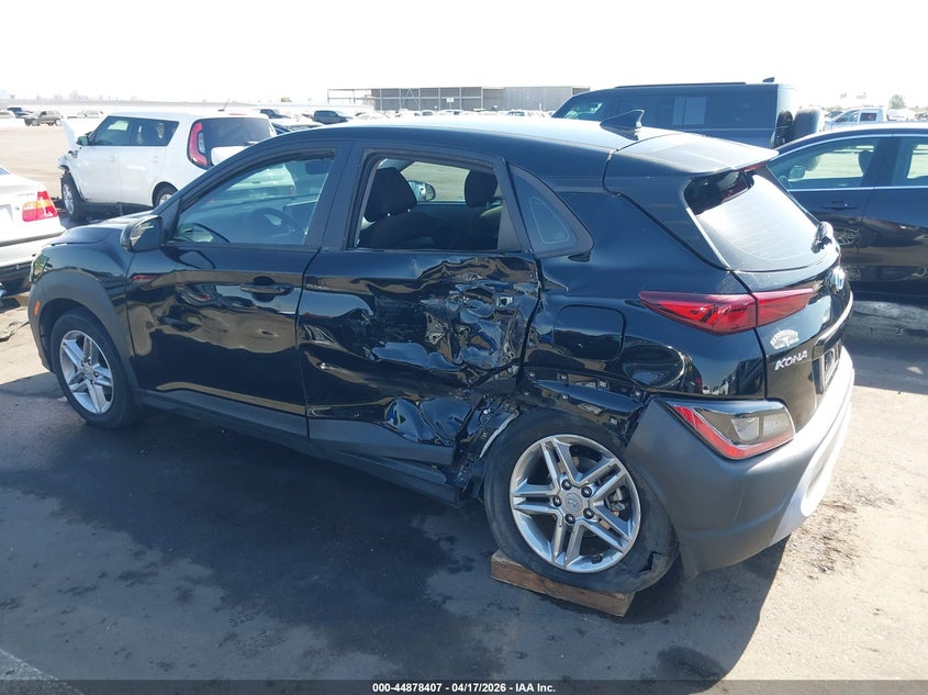 2022 Hyundai Kona VIN KM8K22AB2NU824463 IAAI salvage auction — LEFT SIDE, Salvage Title, sold $2,750 on 2026-07-28 (photo 6)