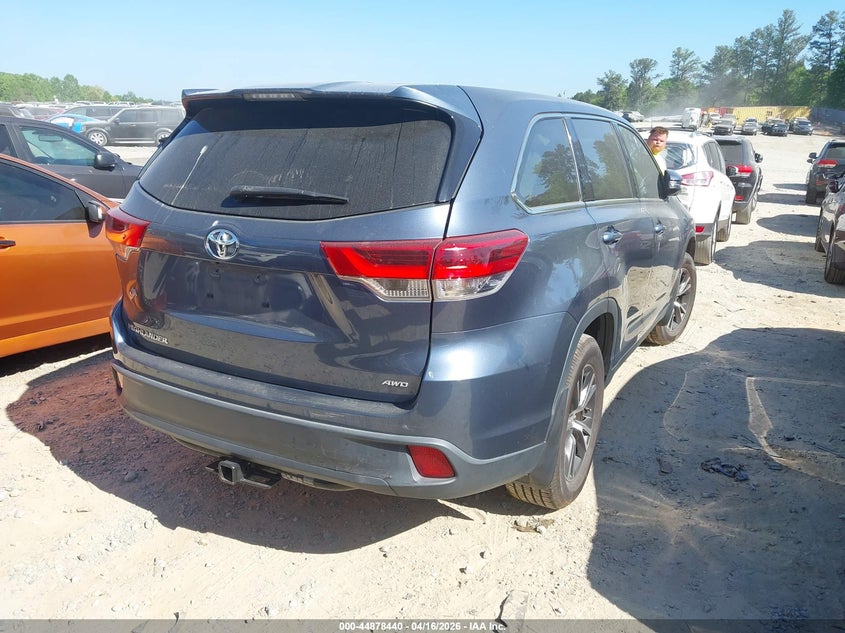 2019 Toyota Highlander VIN 5TDBZRFH2KS959349 IAAI salvage auction — FRONT END, Wait Title, sold $6,150 on 2026-07-21 (photo 4)