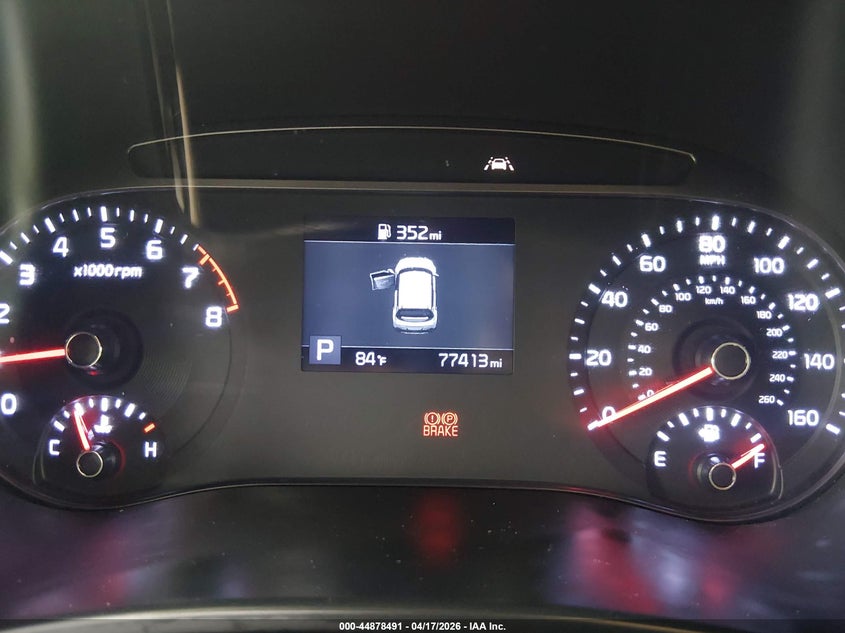 2020 Kia Soul VIN KNDJ23AU3L7103085 IAAI salvage auction — HAIL, Salvage Title, sold $3,600 on 2026-07-09 (photo 7)