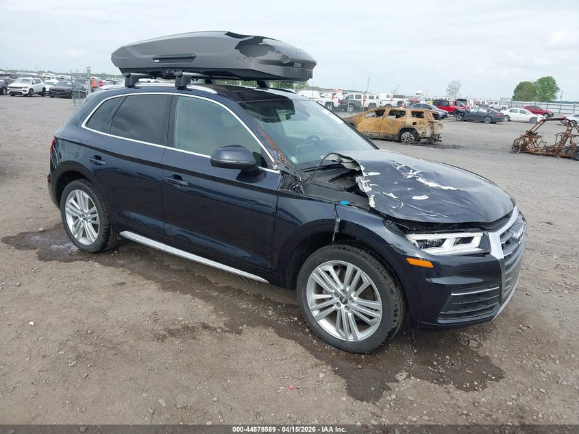 2020 Audi Q5 VIN WA1BNAFY7L2021864 IAAI salvage auction — FRONT END, Wait Title, sold $125 on 2026-07-29 (photo 1)