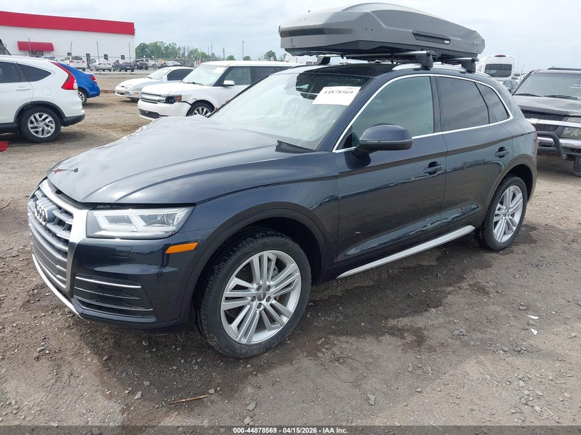 2020 Audi Q5 VIN WA1BNAFY7L2021864 IAAI salvage auction — FRONT END, Wait Title, sold $125 on 2026-07-29 (photo 2)