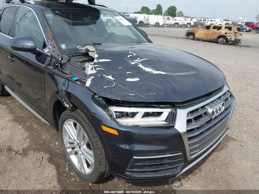 2020 Audi Q5 VIN WA1BNAFY7L2021864 IAAI salvage auction — FRONT END, Wait Title, sold $125 on 2026-07-29 (photo 6)