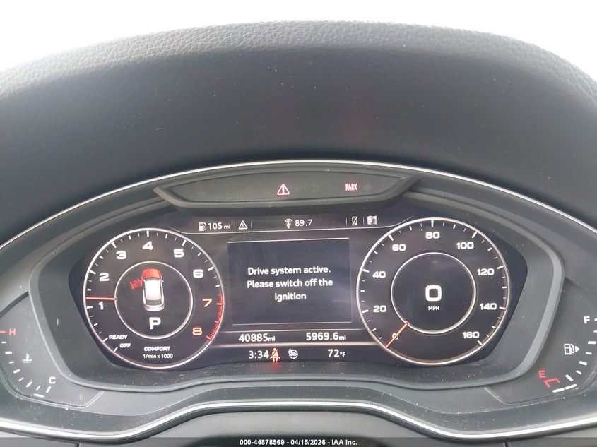 2020 Audi Q5 VIN WA1BNAFY7L2021864 IAAI salvage auction — FRONT END, Wait Title, sold $125 on 2026-07-29 (photo 7)