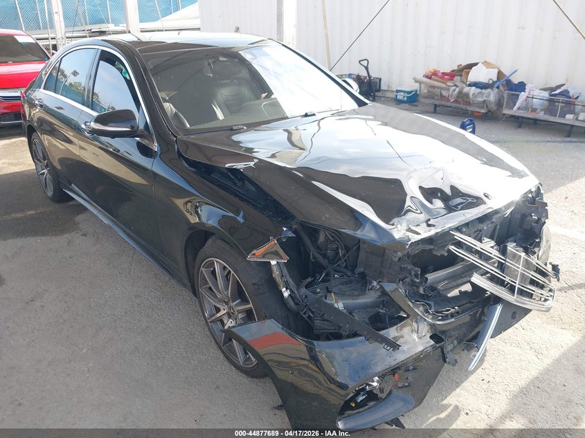 2018 Mercedes-benz S-klasse VIN WDDUG8DB9JA416413 IAAI salvage auction — FRONT END, Salvage (California), sold $16,300 on 2026-07-13 (photo 1)