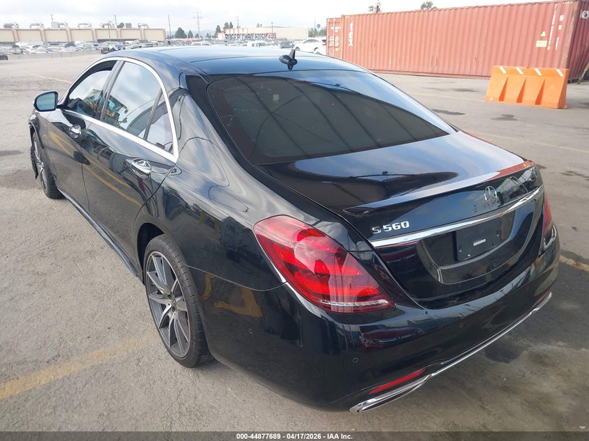 2018 Mercedes-benz S-klasse VIN WDDUG8DB9JA416413 IAAI salvage auction — FRONT END, Salvage (California), sold $16,300 on 2026-07-13 (photo 3)