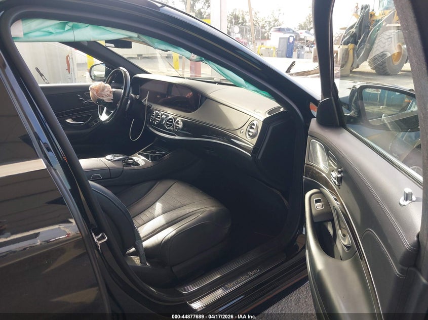 2018 Mercedes-benz S-klasse VIN WDDUG8DB9JA416413 IAAI salvage auction — FRONT END, Salvage (California), sold $16,300 on 2026-07-13 (photo 5)