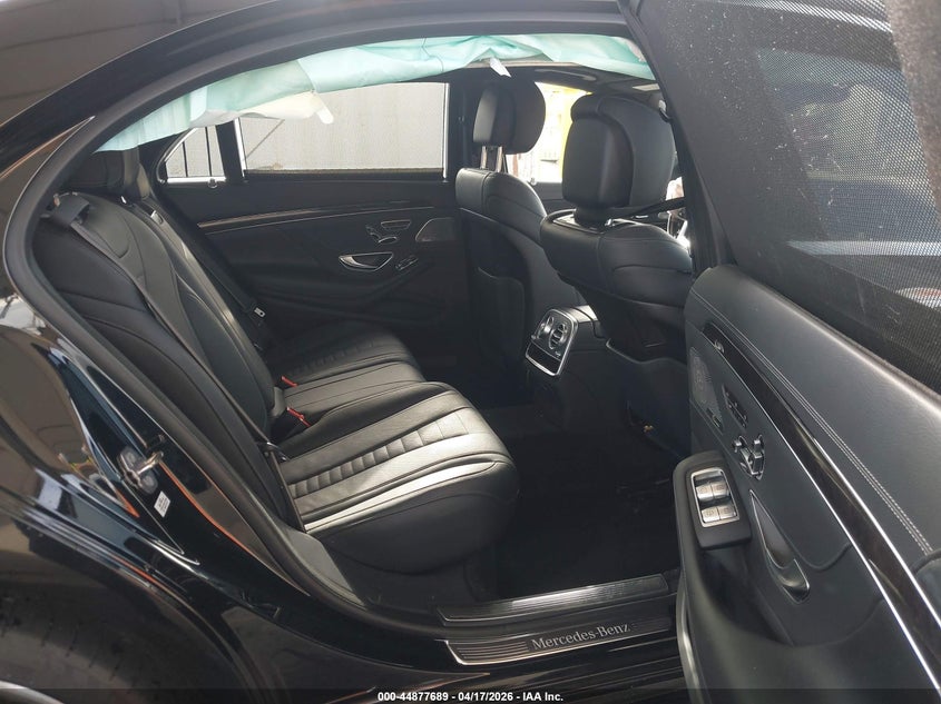 2018 Mercedes-benz S-klasse VIN WDDUG8DB9JA416413 IAAI salvage auction — FRONT END, Salvage (California), sold $16,300 on 2026-07-13 (photo 8)