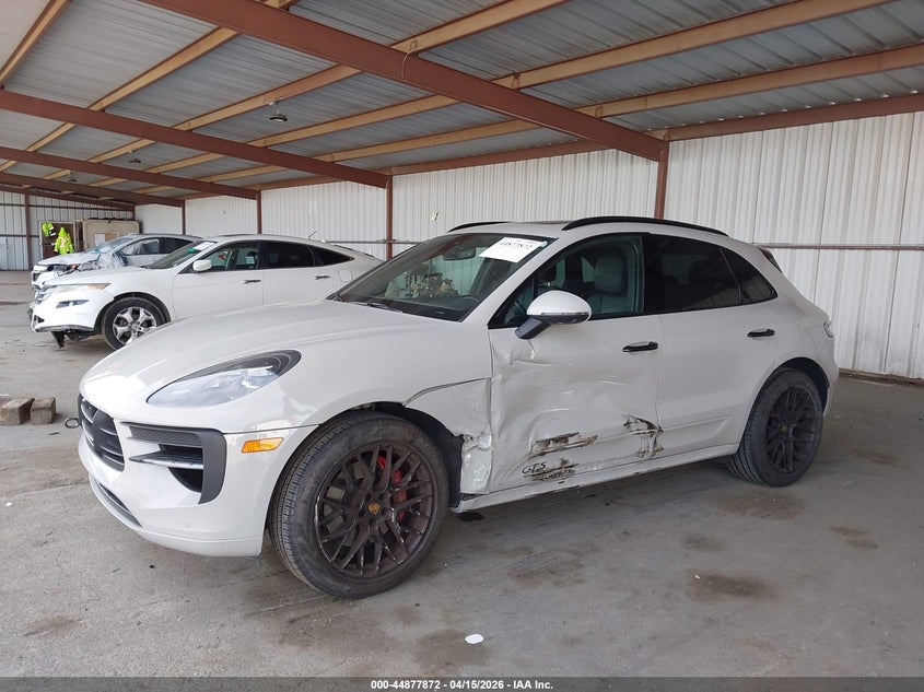 2021 Porsche Macan VIN WP1AG2A52MLB53603 IAAI salvage auction — LEFT SIDE, Salvage (California), sold $32,300 on 2026-08-07 (photo 6)
