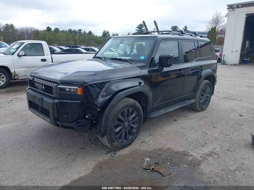 2025 Toyota Land cruiser VIN JTEABFAJ2S5017151 IAAI salvage auction — FRONT END, Salvage (New Hampshire), sold $42,650 on 2026-07-13 (photo 2)