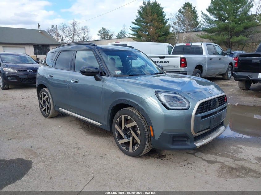 2025 Mini Countryman VIN WMZ23GA07S7R61177 IAAI salvage auction — LEFT REAR, Salvage (Massachusetts), sold $16,200 on 2026-07-22 (photo 1)