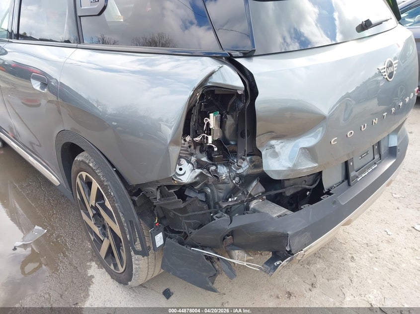 2025 Mini Countryman VIN WMZ23GA07S7R61177 IAAI salvage auction — LEFT REAR, Salvage (Massachusetts), sold $16,200 on 2026-07-22 (photo 6)