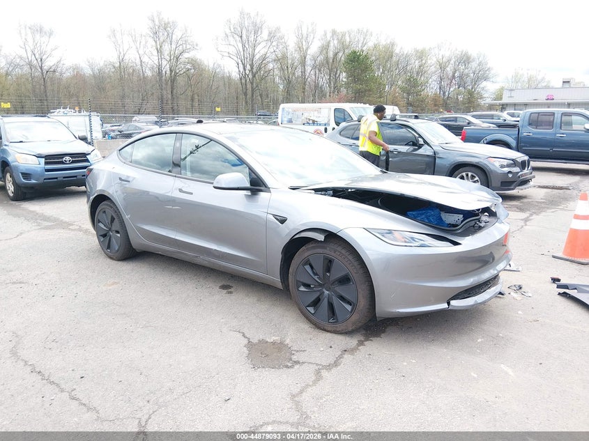 2026 Tesla Model 3 VIN 5YJ3E1EA1TF140800 IAAI salvage auction — LEFT FRONT, Salvage Title, sold $14,975 on 2026-09-03 (photo 1)