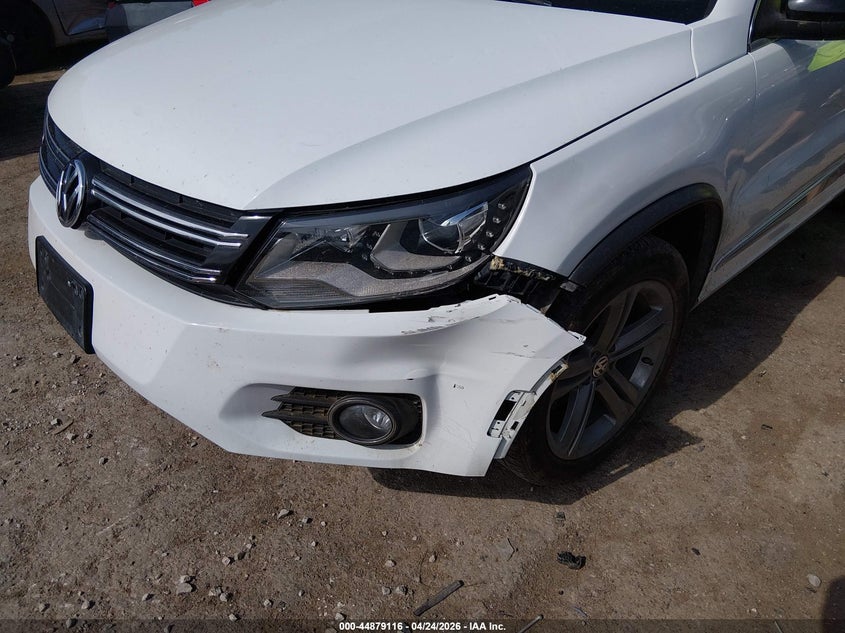 2017 Volkswagen Tiguan VIN WVGTV7AX0HW506077 IAAI salvage auction — FRONT END, Clear (Oklahoma), sold $2,750 on 2026-07-22 (photo 6)