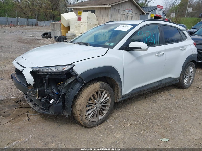 2019 Hyundai Kona VIN KM8K2CAA5KU320532 IAAI salvage auction — FRONT & REAR, Wait Title, sold $25 on 2026-07-21 (photo 2)