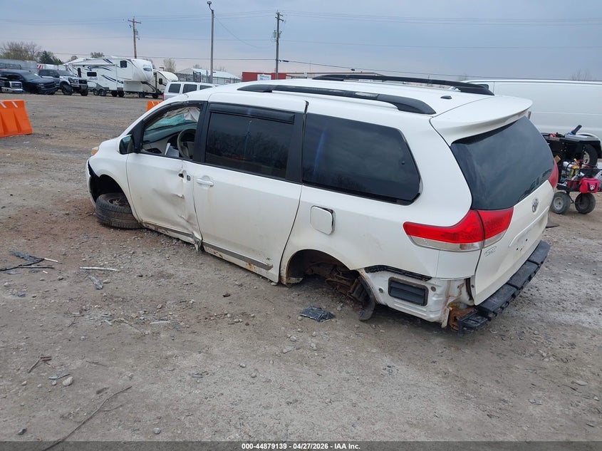 2011 Toyota Sienna VIN 5TDJK3DC7BS029600 IAAI salvage auction — ALL OVER, Junk Bill Of Sale Mv2459 (Wisconsin), sold $625 on 2026-07-23 (photo 3)