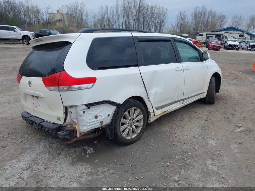 2011 Toyota Sienna VIN 5TDJK3DC7BS029600 IAAI salvage auction — ALL OVER, Junk Bill Of Sale Mv2459 (Wisconsin), sold $625 on 2026-07-23 (photo 4)