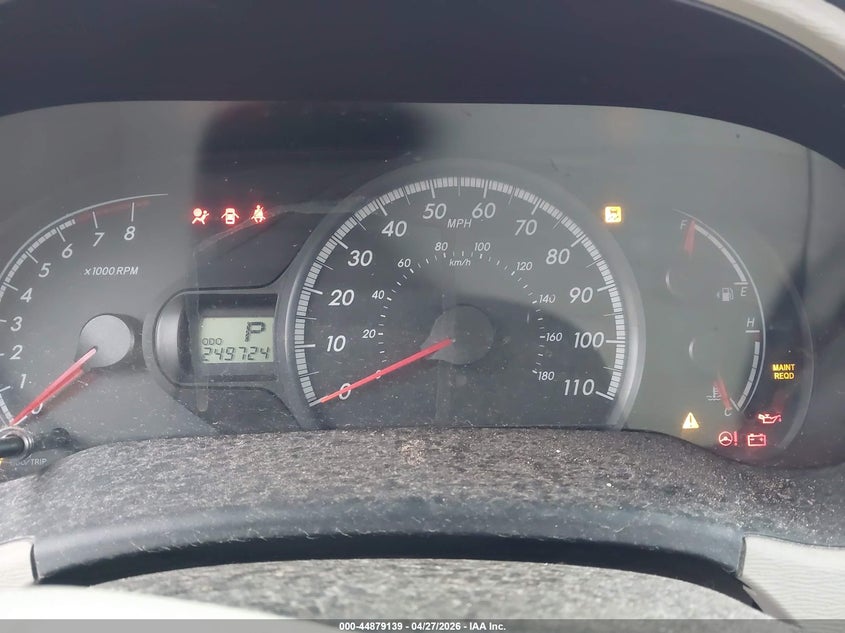 2011 Toyota Sienna VIN 5TDJK3DC7BS029600 IAAI salvage auction — ALL OVER, Junk Bill Of Sale Mv2459 (Wisconsin), sold $625 on 2026-07-23 (photo 7)
