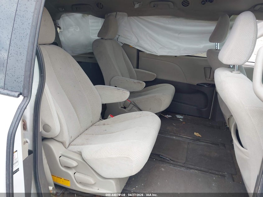 2011 Toyota Sienna VIN 5TDJK3DC7BS029600 IAAI salvage auction — ALL OVER, Junk Bill Of Sale Mv2459 (Wisconsin), sold $625 on 2026-07-23 (photo 8)