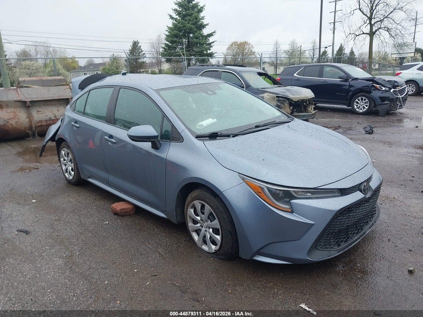 2020 Toyota Corolla VIN 5YFEPRAEXLP084628 IAAI salvage auction — REAR END, Salvage Title, sold $3,650 on 2026-07-16 (photo 1)