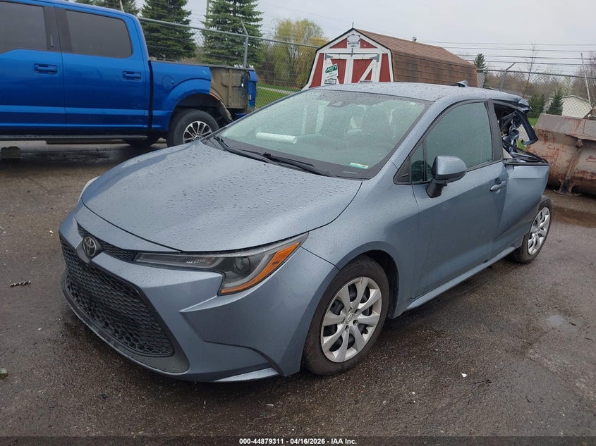 2020 Toyota Corolla VIN 5YFEPRAEXLP084628 IAAI salvage auction — REAR END, Salvage Title, sold $3,650 on 2026-07-16 (photo 2)