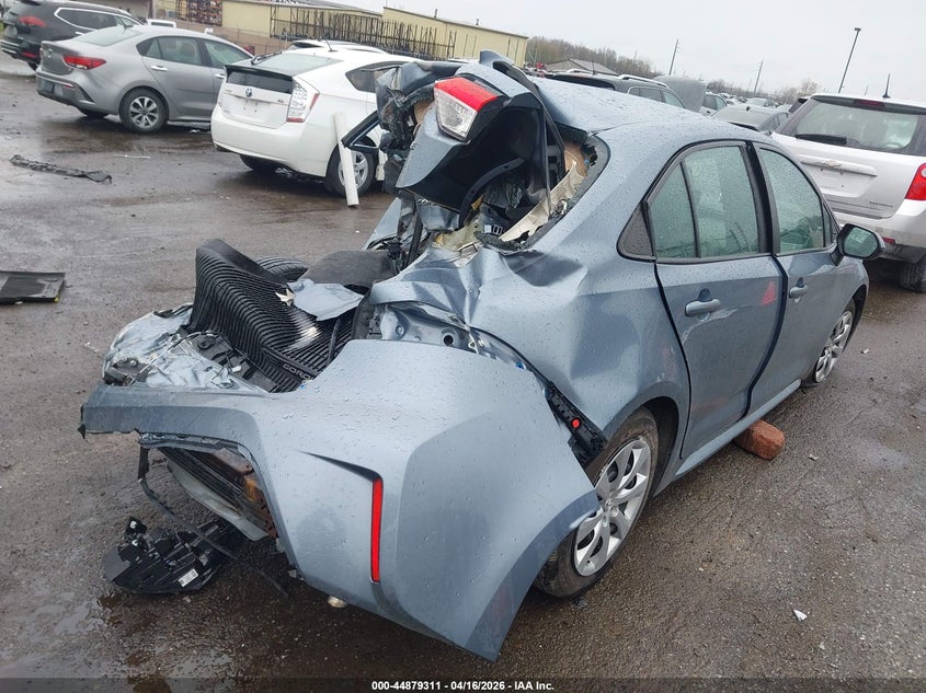 2020 Toyota Corolla VIN 5YFEPRAEXLP084628 IAAI salvage auction — REAR END, Salvage Title, sold $3,650 on 2026-07-16 (photo 4)