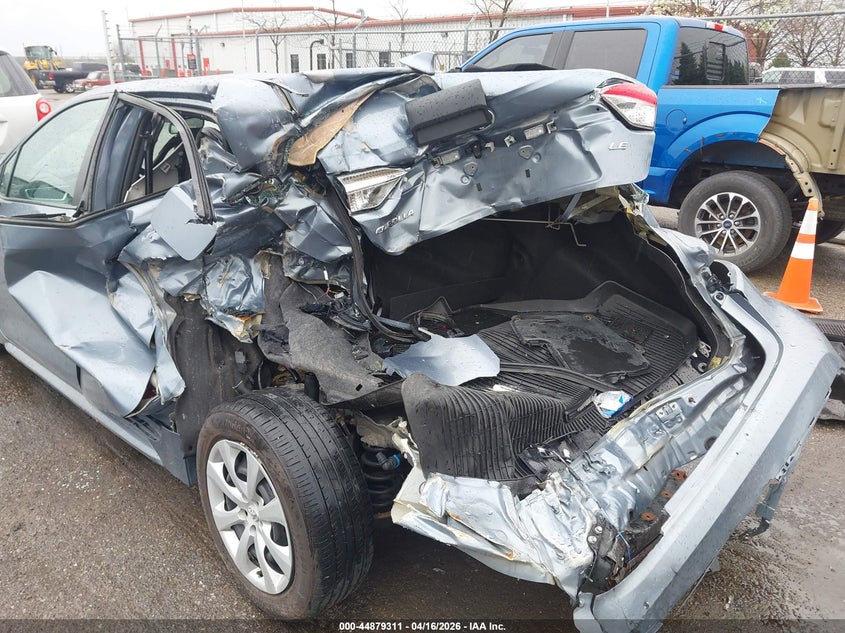 2020 Toyota Corolla VIN 5YFEPRAEXLP084628 IAAI salvage auction — REAR END, Salvage Title, sold $3,650 on 2026-07-16 (photo 6)