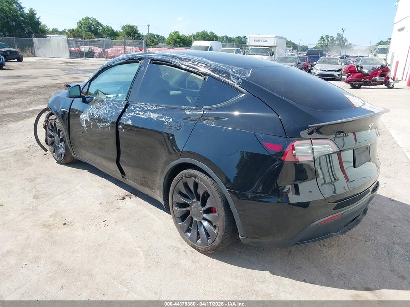 2022 Tesla Model y VIN 7SAYGDEF6NF505359 IAAI salvage auction — FRONT END, Salvage (Arizona), sold $6,600 on 2026-07-29 (photo 3)