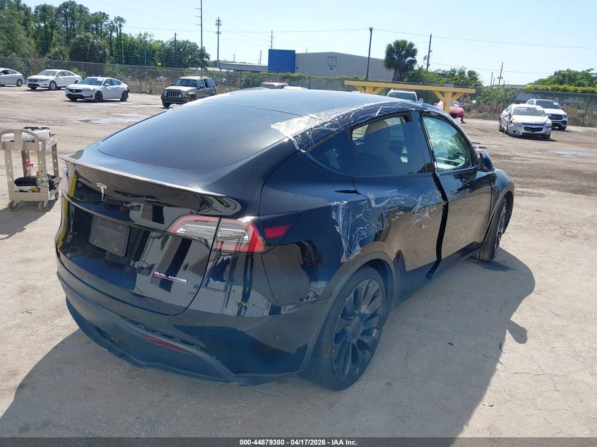 2022 Tesla Model y VIN 7SAYGDEF6NF505359 IAAI salvage auction — FRONT END, Salvage (Arizona), sold $6,600 on 2026-07-29 (photo 4)