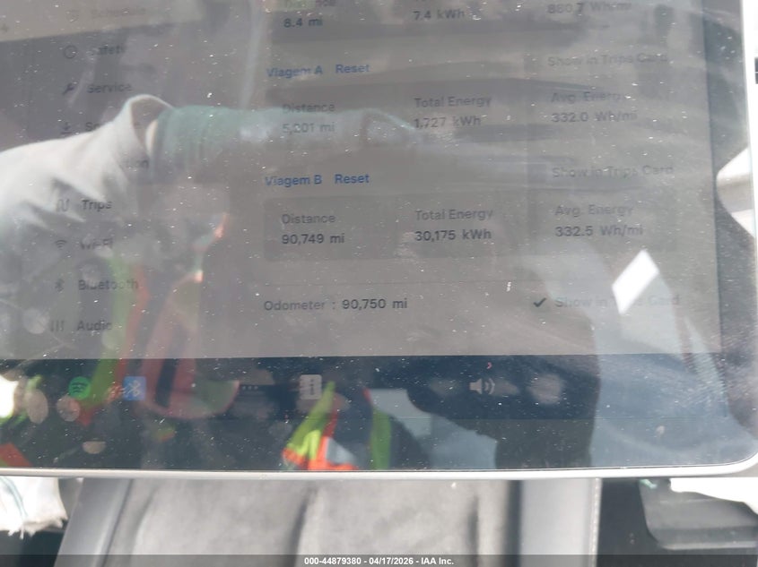 2022 Tesla Model y VIN 7SAYGDEF6NF505359 IAAI salvage auction — FRONT END, Salvage (Arizona), sold $6,600 on 2026-07-29 (photo 7)