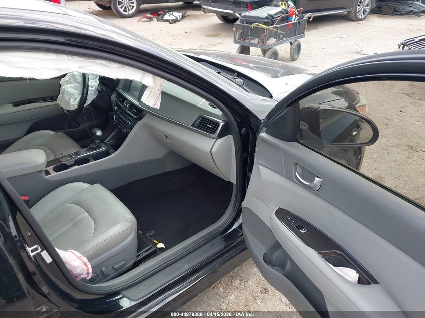 2018 Kia Optima VIN 5XXGU4L35JG243061 IAAI salvage auction — LEFT FRONT, Salvage Title, sold $1,825 on 2026-07-15 (photo 5)