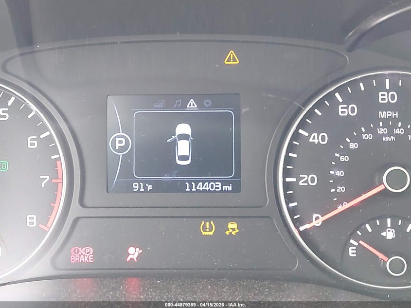 2018 Kia Optima VIN 5XXGU4L35JG243061 IAAI salvage auction — LEFT FRONT, Salvage Title, sold $1,825 on 2026-07-15 (photo 7)