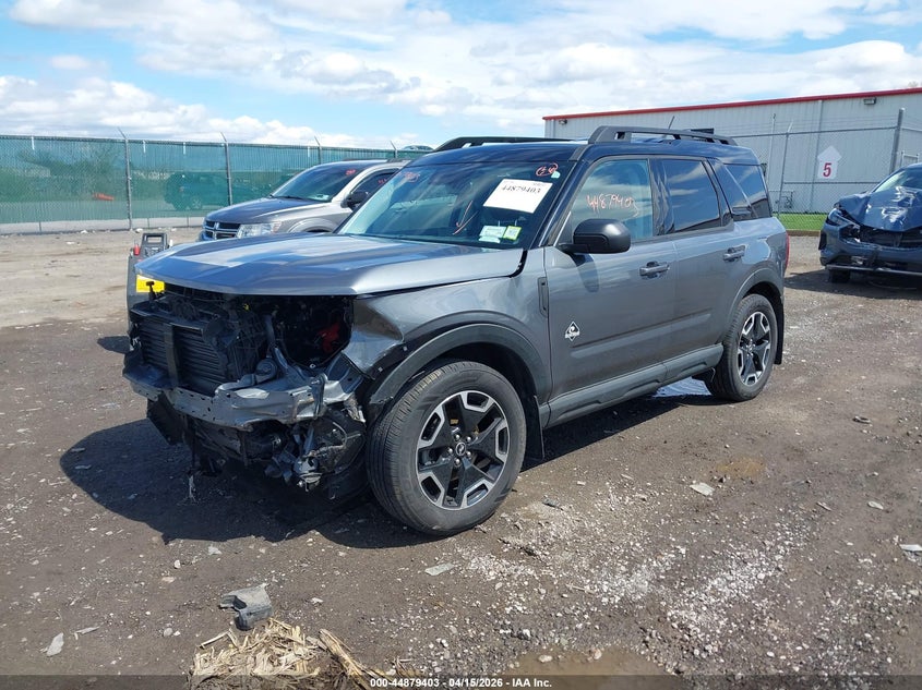 2022 Ford Bronco sport VIN 3FMCR9C65NRD48631 IAAI salvage auction — FRONT END, Wait Title, sold $3,250 on 2026-07-19 (photo 2)
