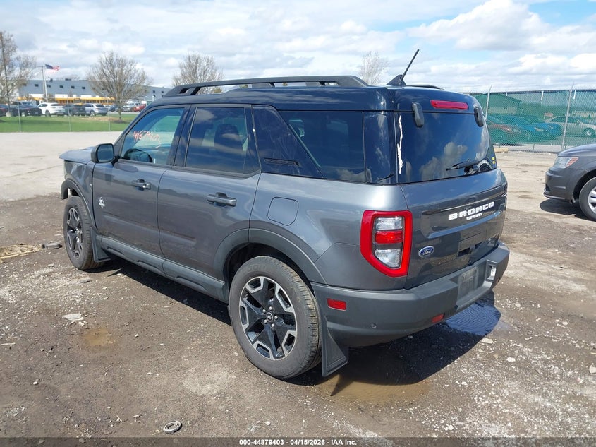 2022 Ford Bronco sport VIN 3FMCR9C65NRD48631 IAAI salvage auction — FRONT END, Wait Title, sold $3,250 on 2026-07-19 (photo 3)