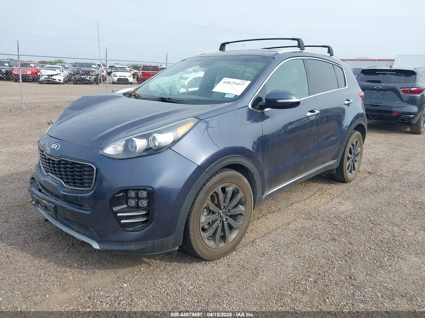 2019 Kia Sportage VIN KNDPN3AC9K7539169 IAAI salvage auction — FRONT END, Original (Texas), sold $2,550 on 2026-07-09 (photo 2)