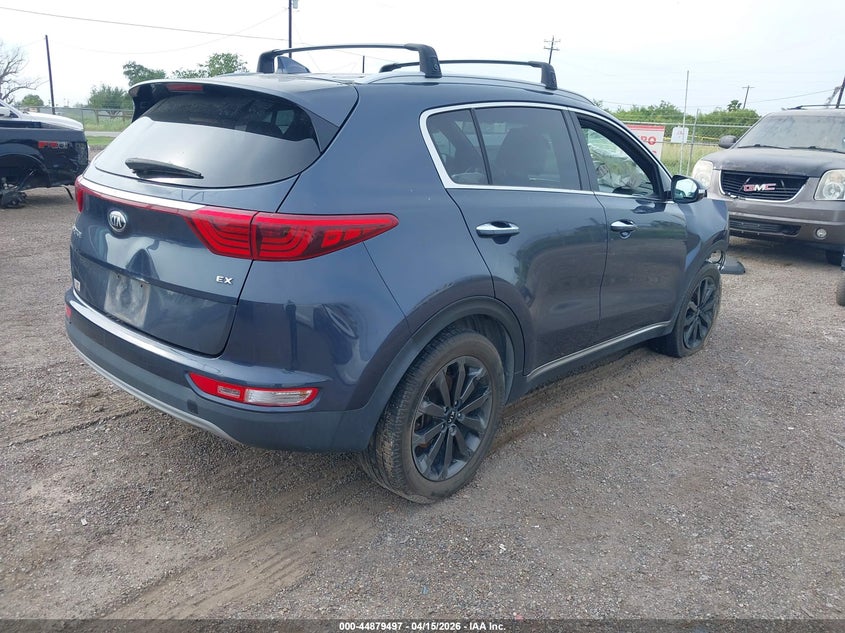 2019 Kia Sportage VIN KNDPN3AC9K7539169 IAAI salvage auction — FRONT END, Original (Texas), sold $2,550 on 2026-07-09 (photo 4)