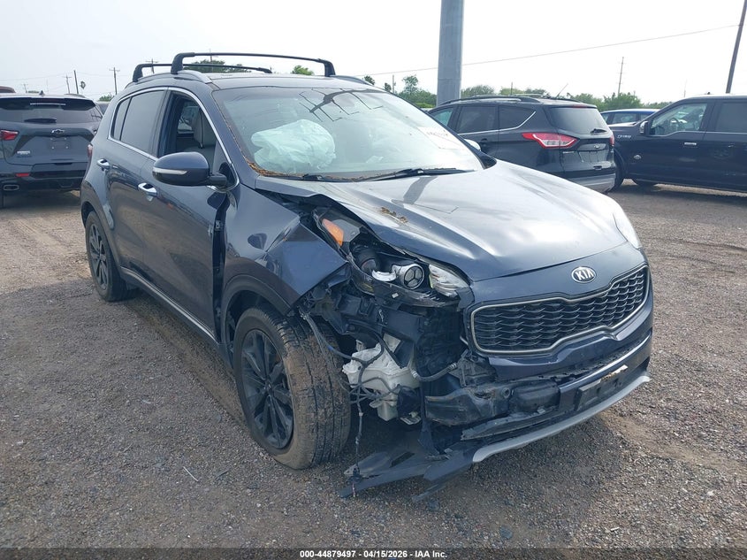 2019 Kia Sportage VIN KNDPN3AC9K7539169 IAAI salvage auction — FRONT END, Original (Texas), sold $2,550 on 2026-07-09 (photo 6)