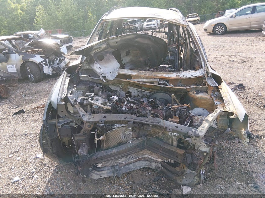 2016 Nissan Rogue VIN JN8AT2MT5GW012295 IAAI salvage auction — ENGINE BURN, Junking Certificate (Mississippi), sold $25 on 2026-07-23 (photo 6)