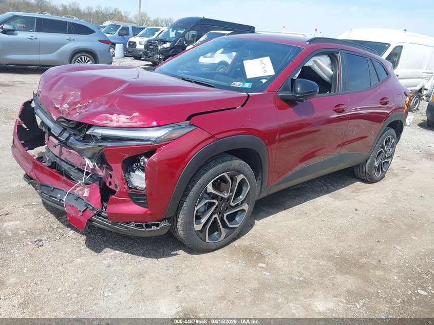 2025 Chevrolet Trax VIN KL77LJEP9SC122484 IAAI salvage auction — FRONT END, Wait Title, sold $2,650 on 2026-07-22 (photo 2)