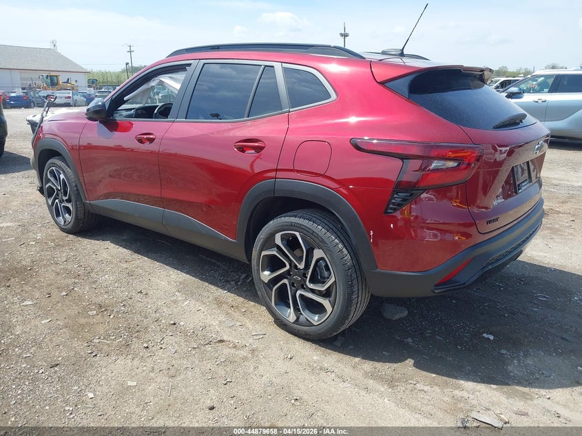 2025 Chevrolet Trax VIN KL77LJEP9SC122484 IAAI salvage auction — FRONT END, Wait Title, sold $2,650 on 2026-07-22 (photo 3)