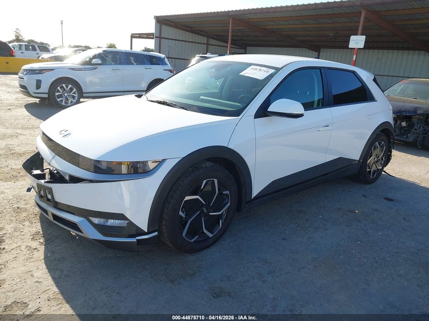 2024 Hyundai Ioniq 5 VIN KM8KN4DE0RU310710 IAAI salvage auction — FRONT & REAR, Wait Title, sold $8,100 on 2026-07-09 (photo 2)