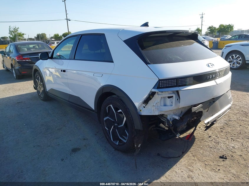 2024 Hyundai Ioniq 5 VIN KM8KN4DE0RU310710 IAAI salvage auction — FRONT & REAR, Wait Title, sold $8,100 on 2026-07-09 (photo 3)