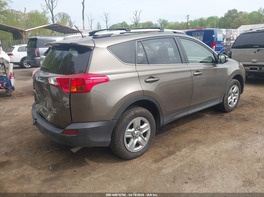 2013 Toyota Rav 4 VIN JTMRFREV0DD005244 IAAI salvage auction — REAR END, Salvage - 75% Or Less (Maryland), sold $4,650 on 2026-07-28 (photo 4)