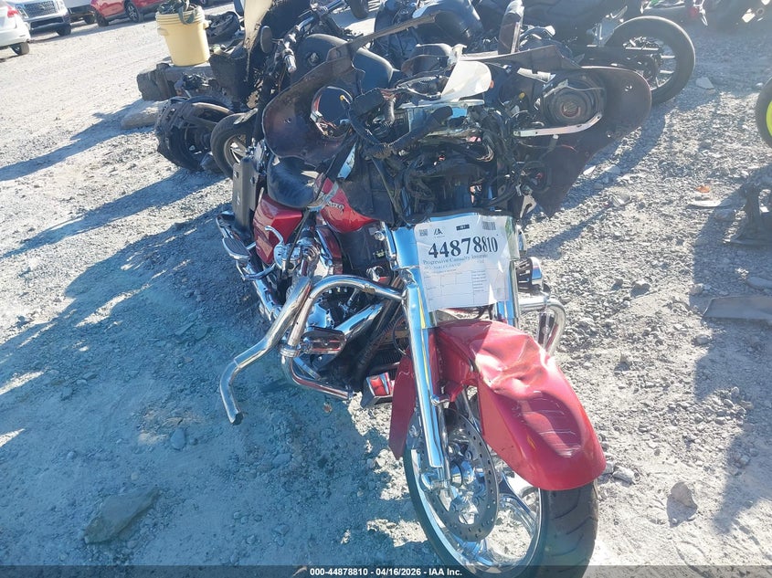 2012 Harley-davidson Street glide VIN 1HD1KBM12CB629389 IAAI salvage auction — FRONT END, Salvage (Georgia), sold $450 on 2026-07-21 (photo 1)